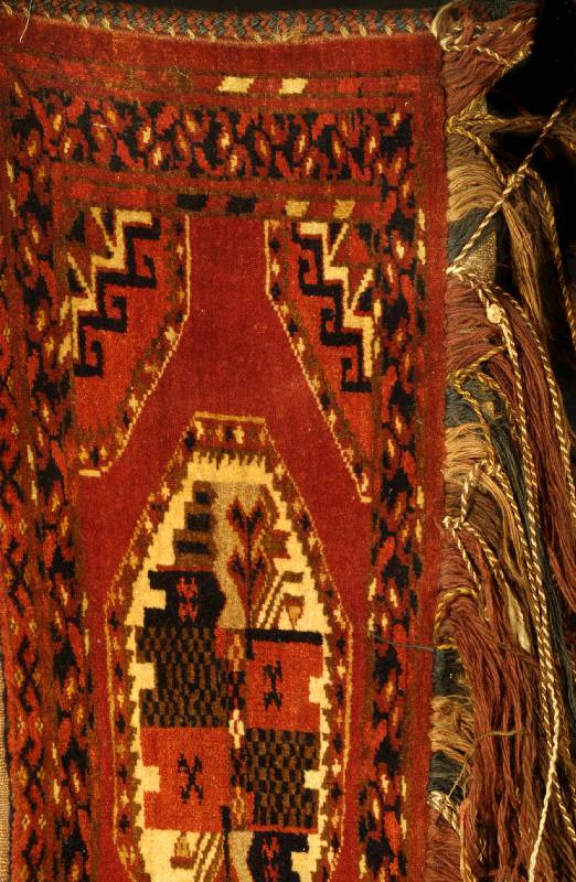 Torba, Turkmenistan, um 1910, Wolle auf Wolle, ca. 159 x 26 cm, SchÄtzwert: 1100.- EURO, EHZ: 2, sehr guter Erhaltungszustand.