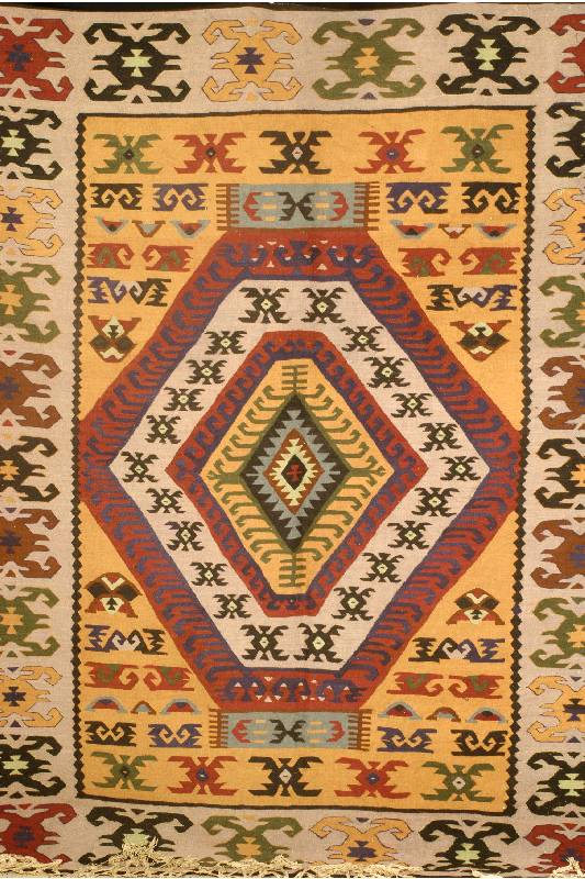 Anato Kelim, TÜrkei, um 1940, Wolle auf Baumwolle, ca. 225 x 174 cm, SchÄtzwert: 850.- EURO, EHZ: 5