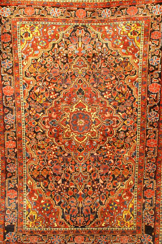 Djozan Alt, Persien, um 1950, Wolle auf Baumwolle, ca. 159 x 109 cm, Schätzwert: 1600.- EURO, EHZ: 2-3, (altersbedingt in einen hervorragenden ...