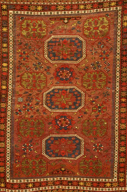 Sumagh Kaukasus, Rußland, um 1920, Wolle auf Wolle, ca. 180 x 137 cm, SchÄtzwert: 2200.- EURO, EHZ: 3-4, SammlerstÜck.