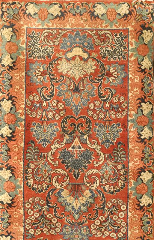 Sarogh, Persien, um 1930, Wolle auf Baumwolle, ca. 421 x 86 cm, Schätzwert: 4000.- EURO, EHZ: 3, Us Re-Import, sehr selten und Sa mmelwürdig. ...