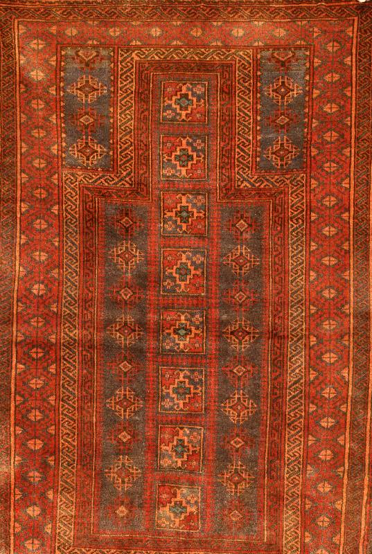 Belusch alt, Persien, um 1950, Wolle auf Baumwolle, ca. 155 x 100 cm, SchÄtzwert: 950.- EURO, EHZ: 3, gesamt guter Zustand.