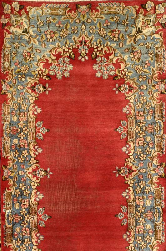 Kerman alt, Persien, um 1940, Wolle auf Baumwolle, ca. 500 x 100 cm, Schätzwert: 1500.- EURO, EHZ: 4, seltenes Mass.