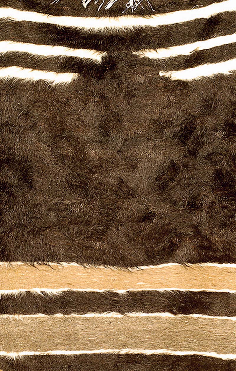 Seltener TÜlÜ, SÜdostanatolien, um 1940, Mohair auf Wolle, ca. 118 x 76 cm, SchÄtzwert: 750.- EURO, EHZ: 3. vergleiche: Tanavoli, persian ...