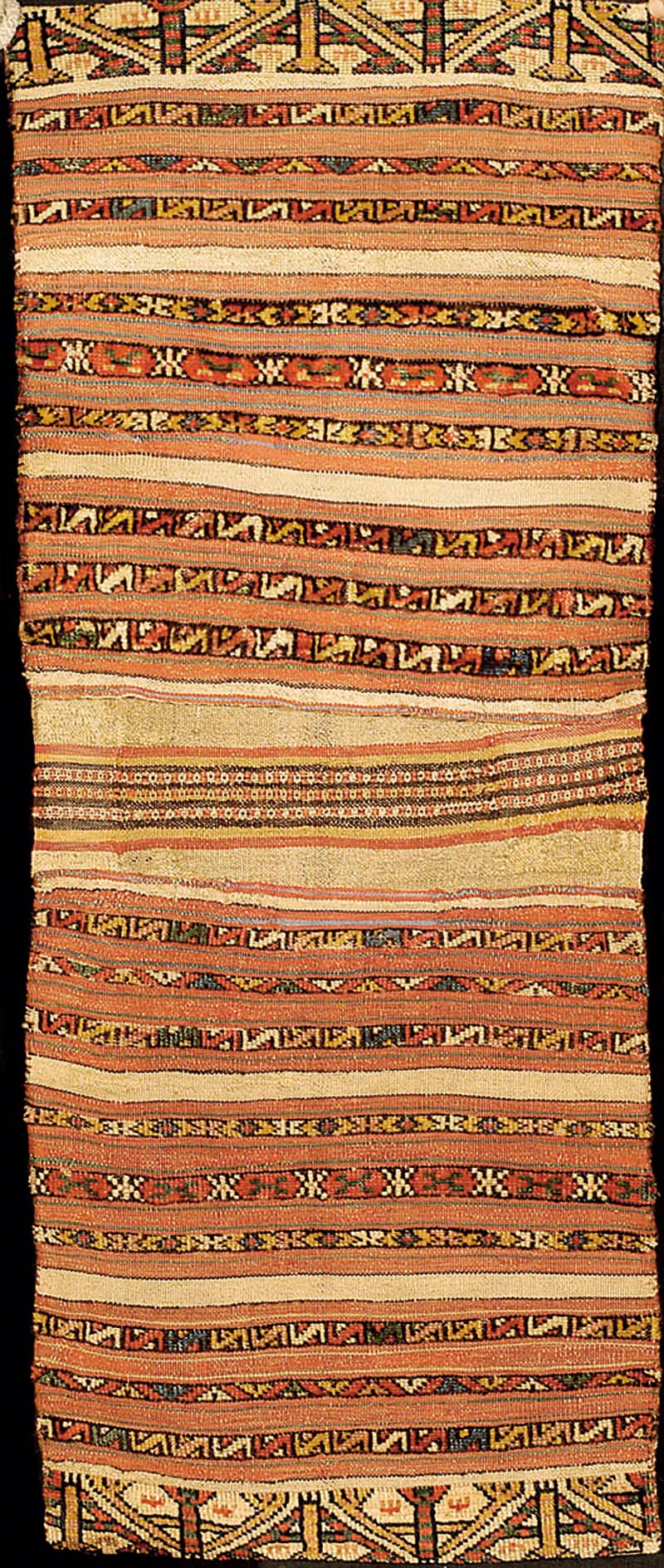 Kordi Doppeltasche, Persien, um 1880, Wolle auf Wolle, ca. 108 x 44 cm, SchÄtzwert: 2200.- EURO, EHZ: 3, kleine restaurierungen. sehr selten, mit ...