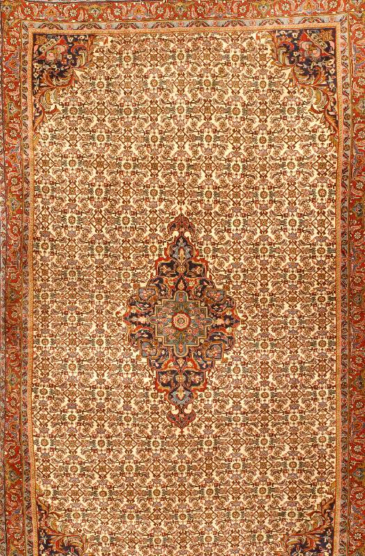 Bidjar alt, Persien, ca. 60 Jahre, Wolle auf Baumwolle, ca. 185 x 115 cm, Schätzwert: 2500.- EURO, EHZ: 2, altersbedingt in einen se hr guten ...
