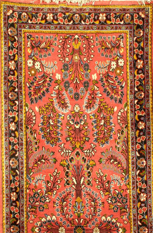 Sarogh alt, Persien, ca. 20 Jahre, Wolle auf Baumwolle, ca. 209 x 75 cm, Schätzwert: 750.- EURO, EHZ: 2, guter Zustand