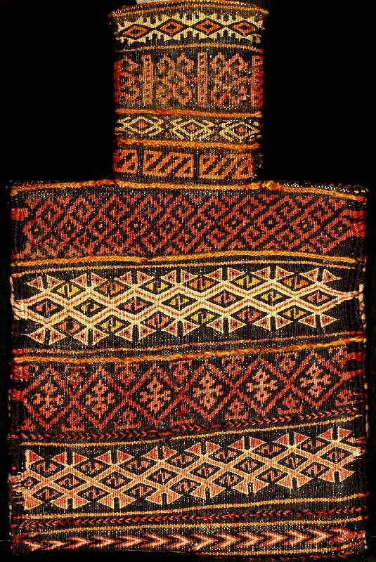 Salztasche Shasawan, Persien, um 1910, Wolle auf Wolle, ca. 55 x 35 cm, Schätzwert: 550.- EURO, EHZ: 3, selten und sammelwürdig