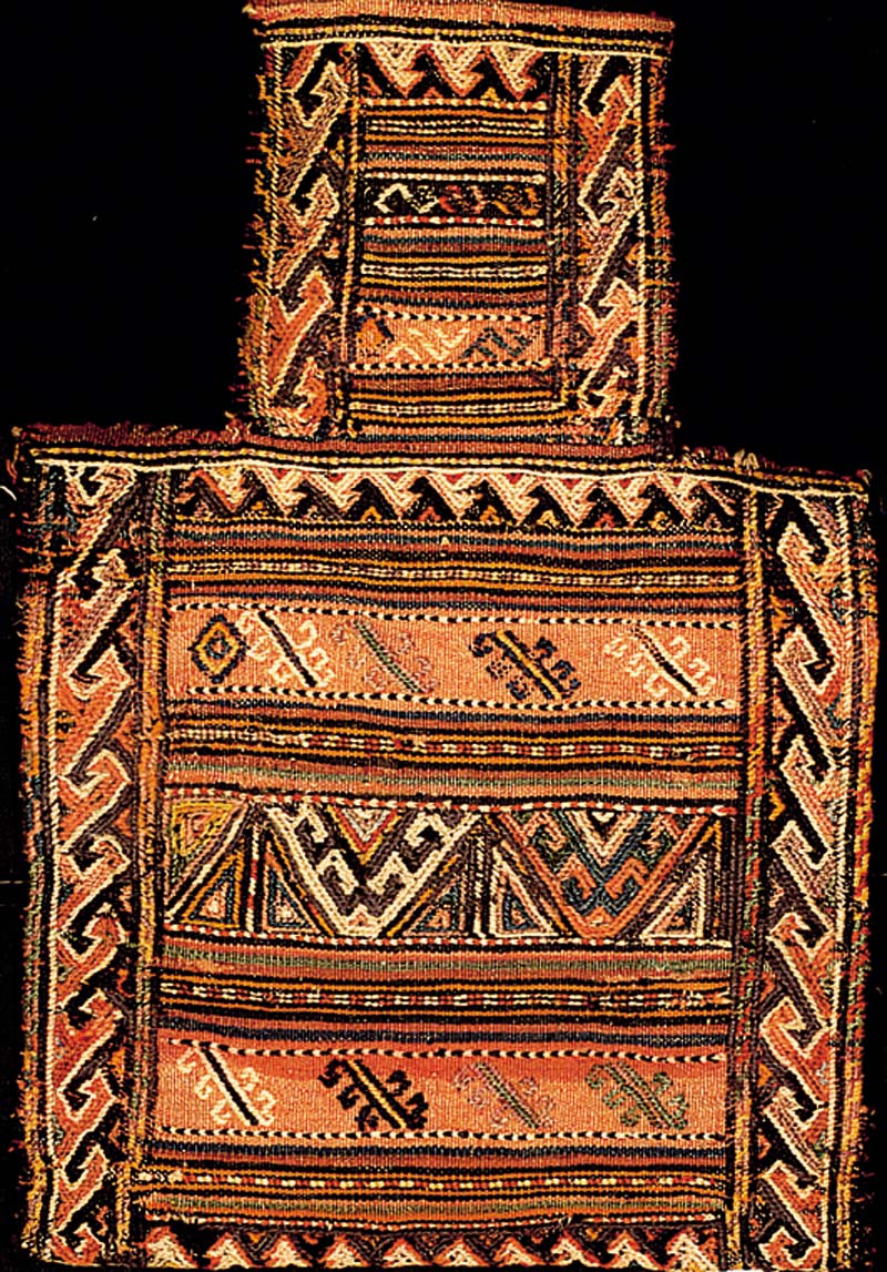 Salztasche Shasawan, Persien, um 1910, Wolle auf Wolle, ca. 55 x 35 cm, SchÄtzwert: 450.- EURO, EHZ: 3