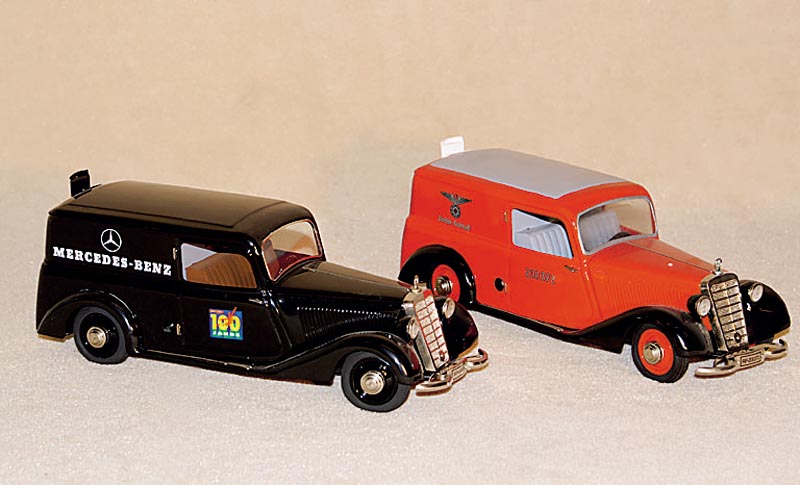 Mercedes Benz, Schuco, 90er Jahre, im orig. Karton, unbespielt, mit SchlÜssel, limitierte Auflage von 100 StÜck, hier Nr. 87, sammelw.