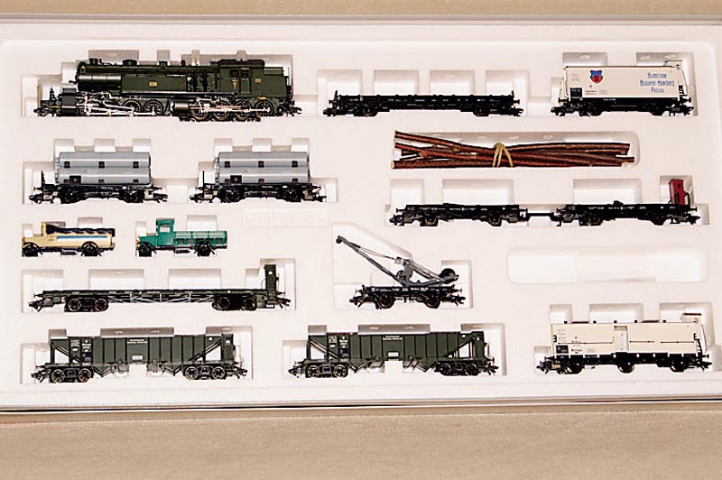 Bayerischer GÜterzug, MÄrklin, 90er Jahre, Spur HO, Nr. 26960, digital, komplett, unbespielt, im orig. Karton