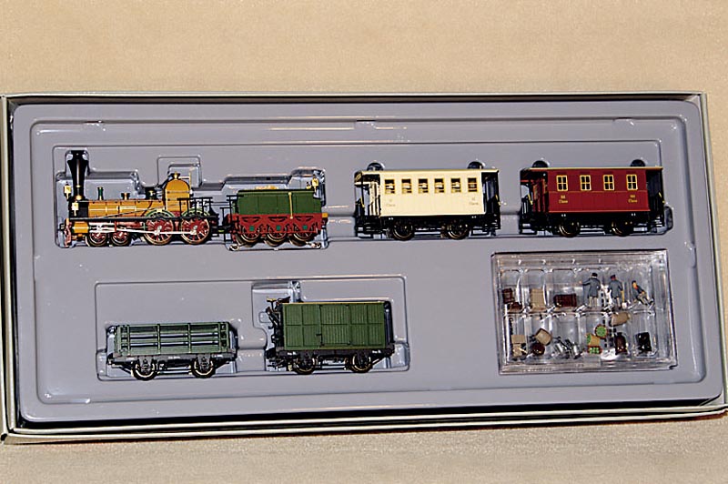WÜrttemberger Zug um 1859, MÄrklin, 1999, Spur HO, Nr. 26573, vollst., im orig. Karton, unbespielt, sammelw.