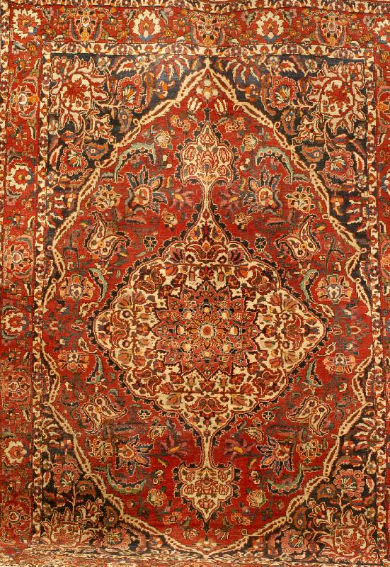 Bachtiar, Persien, um 1940, Wolle auf Baumwolle, ca. 310 x 210 cm, SchÄtzwert: 1900.- EURO, EHZ: 3-4, schÖner Bachtiari in ei nen sehr ...