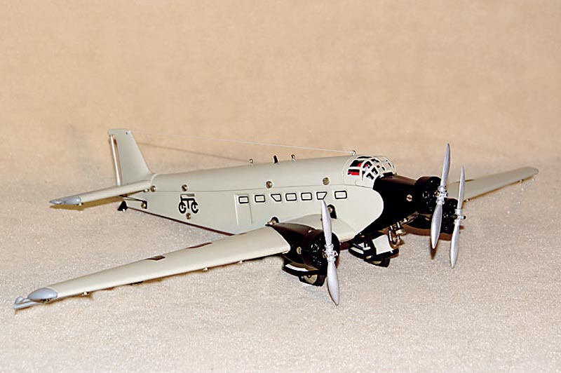 JU 52, MÄrklin, um 1990, Nr. 1980, Sonderserie fÜr MHI, komplett mit SchlÜssel, unbespielt, im orig. Karton