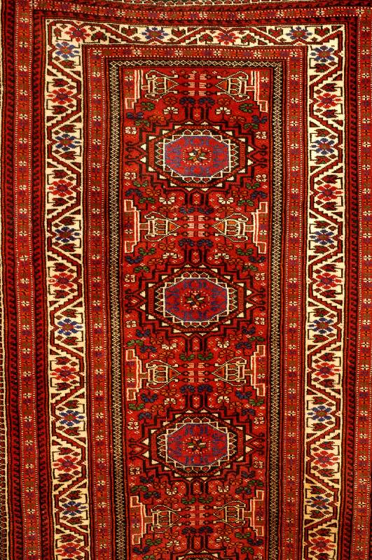 Belutsch, Persien, ca. 40 Jahre, Wolle auf Wolle, ca. 150 x 84 cm, Schätzwert: 750.- EURO, EHZ: 3, gereinigt