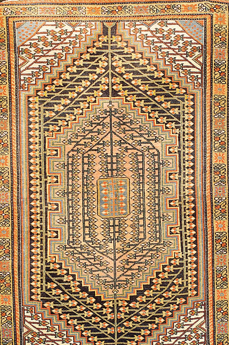 Mahal, Persien, um 1930, Wolle auf Baumwolle, ca. 207 x 133 cm, SchÄtzwert: 1600.- EURO, EHZ: 3