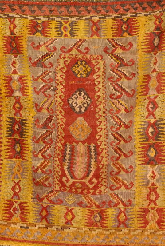 Anatol Kelim, TÜrkei, um 1920, Wolle auf Wolle, ca. 133 x 101 cm, SchÄtzwert: 1300.- EURO, EHZ: 2