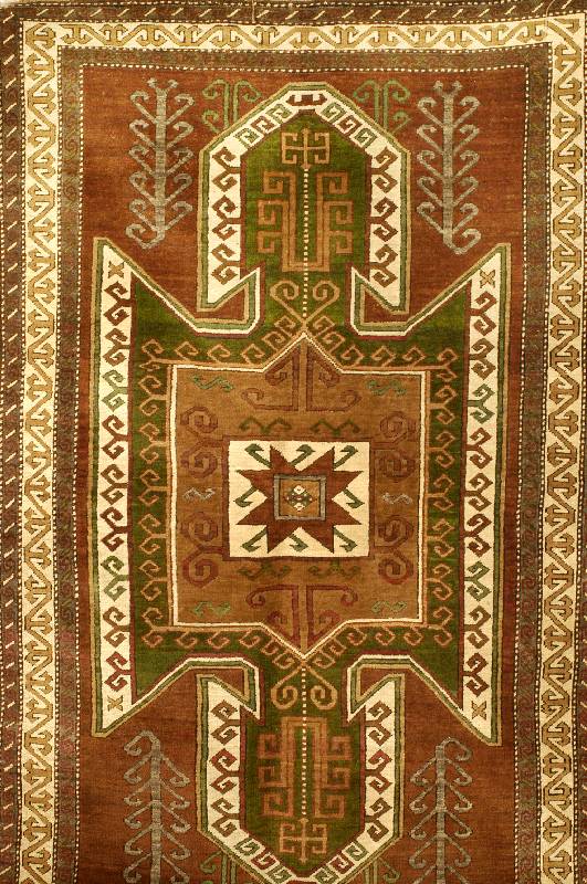 Schild Kazak (Kars), TÜrkei, ca. 50 Jahre, Wolle auf Wolle, ca. 211 x 132 cm, SchÄtzwert: 1600.- EURO, EHZ: 2-3