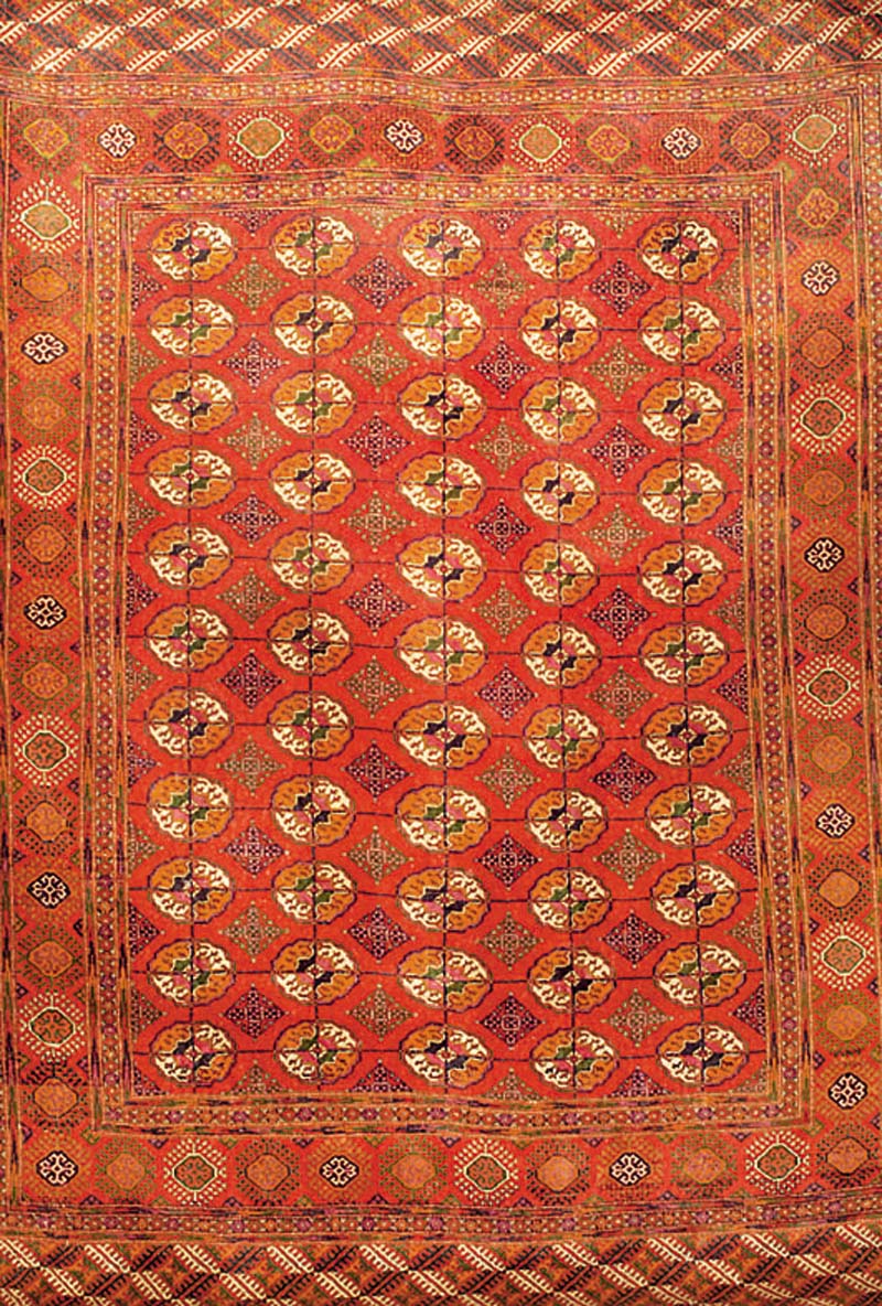 Buchara, Rußland, ca. 40 Jahre, Wolle auf Wolle, ca. 277 x 189 cm, SchÄtzwert: 1400.- EURO, EHZ: 2, insgesamt in einen guten Erhaltu ngszustand, ...