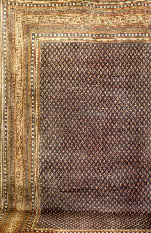 Sarogh Mir, Persien, ca. 30 Jahre, Wolle auf Baumwolle, ca. 375 x 260 cm, Schätzwert: 1600.- EURO, EHZ: 2-3 (altersbedingt in einen sehr guten ...