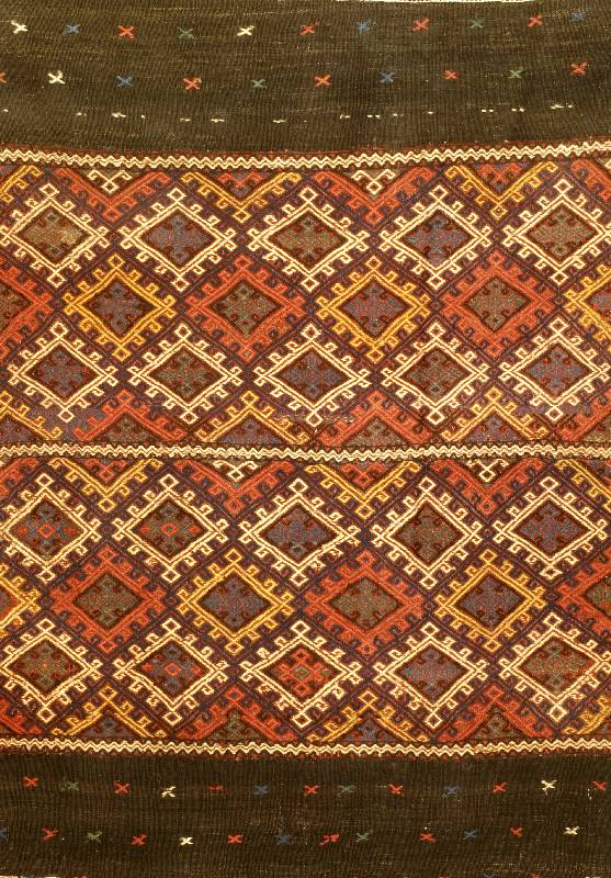 Kelim alt, Persien (Shasavan), um 1950, Wolle auf Wolle, ca. 131 x 95 cm, Schätzwert: 1100.- EURO, EHZ: 2-3, sehr guter Zustand (ger einigt), ...