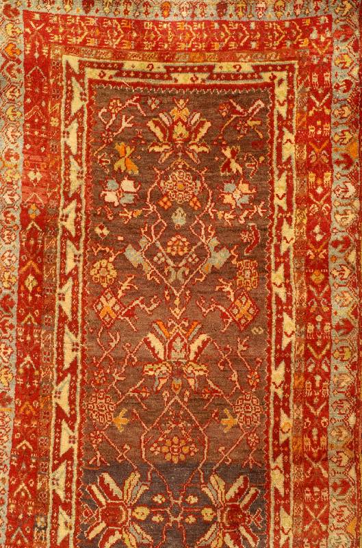 Kula, TÜrkei, um 1920, Wolle auf Wolle, ca. 360 x 90 cm, SchÄtzwert: 1800.- EURO, EHZ: 3