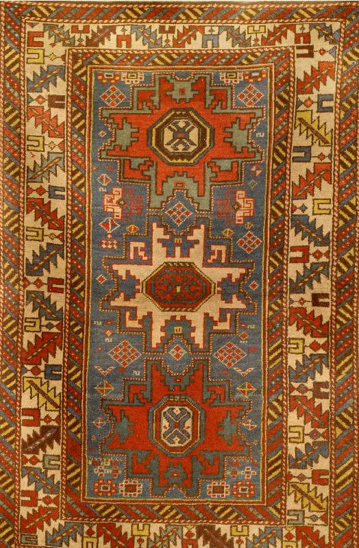Kars, TÜrkei, ca. 40 Jahre, Wolle auf Wolle, ca. 143 x 90 cm, SchÄtzwert: 650.- EURO, EHZ: 3