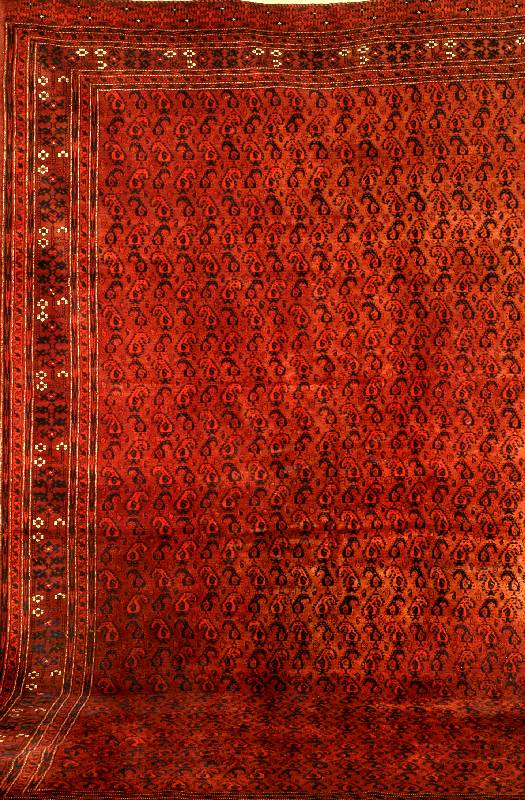 Belutsch, Afghanistan, um 1940, Wolle auf Wolle, ca. 403 x 241 cm, SchÄtzwert: 2500.- EURO, EHZ: 2-3, gesamt in einen guten Erhaltun gszustand, ...