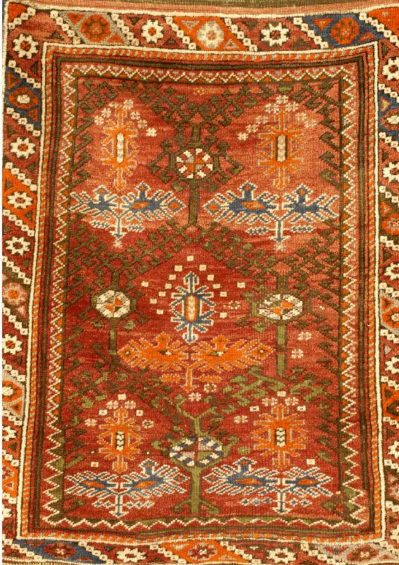 Dosmealti Antik, Türkei, um 1900/10, Wolle auf Wolle, ca. 130 x 103 cm, Schätzwert: 2200.- EURO, EHZ: 3