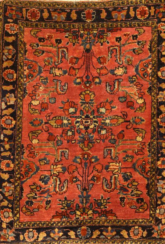 Sarogh Us-Re import, Persien, um 1900, Wolle auf Baumwolle, ca. 85 x 66 cm, Schätzwert: 1500.- EURO, EHZ: 4