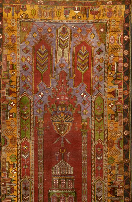 Konja, Türkei, um 1920, Wolle auf Wolle, ca. 165 x 92 cm, Schätzwert: 1200.- EURO, EHZ: