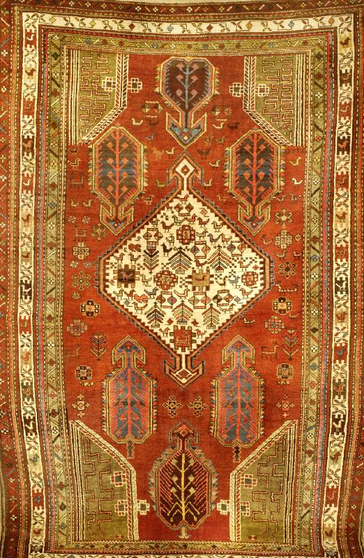 Chikli Kazak, Russland, um 1910, Wolle auf Wolle, ca. 230 x 146 cm, Schätzwert: 5500.- EURO, EHZ: 3
