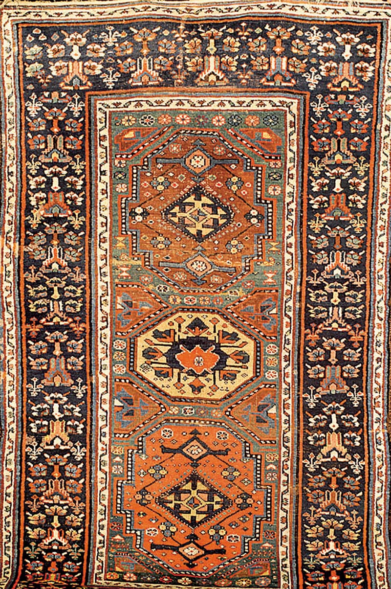 Khorassan Antik, Persien, um 1900, Wolle auf Wolle, ca. 258 x 150 cm, SchÄtzwert: 4800.- EURO, EHZ: 3-4, sehr seltenes Maß, Samm lerstÜck aus ...