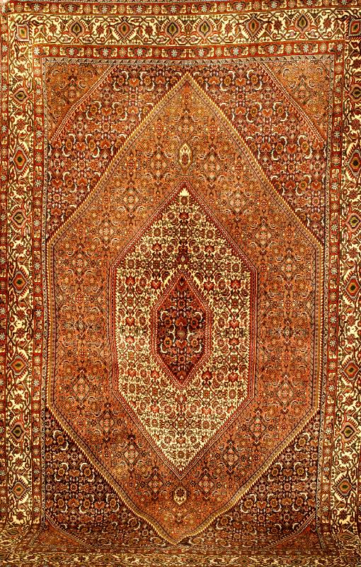 Bidjar, Persien, ca. 30 Jahre, Wolle auf Baumwolle, ca. 238 x 140 cm, SchÄtzwert: 2000.- EURO, EHZ: 1-2 (altersbedingt in einen sehr guten ...