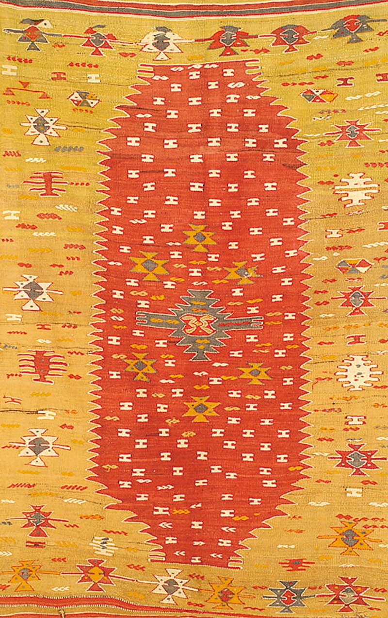 Avanus Kelim, TÜrkei, um 1910, Wolle auf Wolle, ca. 217 x 133 cm, SchÄtzwert: 1600.- EURO, EHZ: 3
