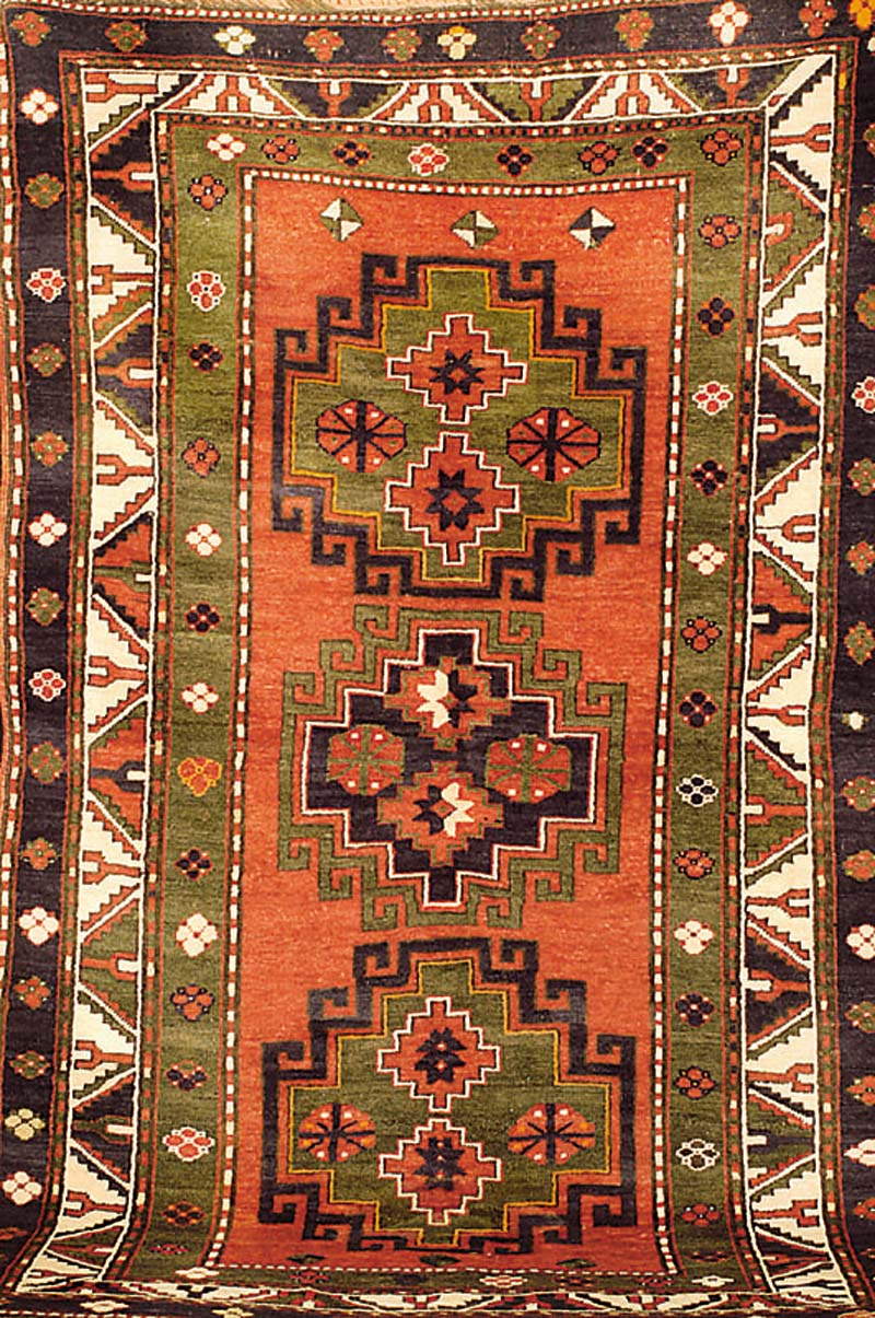 Lori Pampak Antik, Kaukasus, um 1900/1920, Wolle auf Wolle, ca. 237 x 155 cm, SchÄtzwert: 9800.- EURO, EHZ: 2-3 (altersbedingt in einen ...