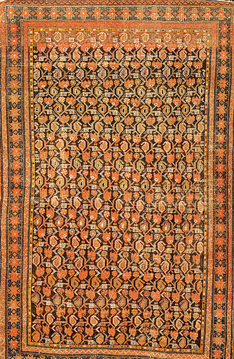 Karabagh Antik, Kaukasus, um 1900, Wolle auf Wolle, ca. 200 x 126 cm, SchÄtzwert: 1900.- EURO, EHZ: 4, selten und SammelwÜrdig, dekorativer ...