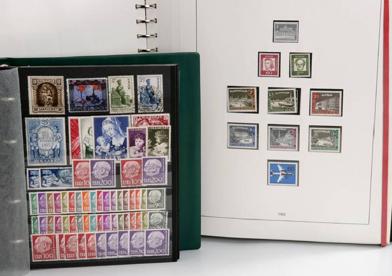 Briefmarkensammlung Berlin, 1950-1980, postfrisch, komplett, gut gefÜhrte Sammlung, auch fÜr den fortgeschrittenen Sammler in- teressant, im ...