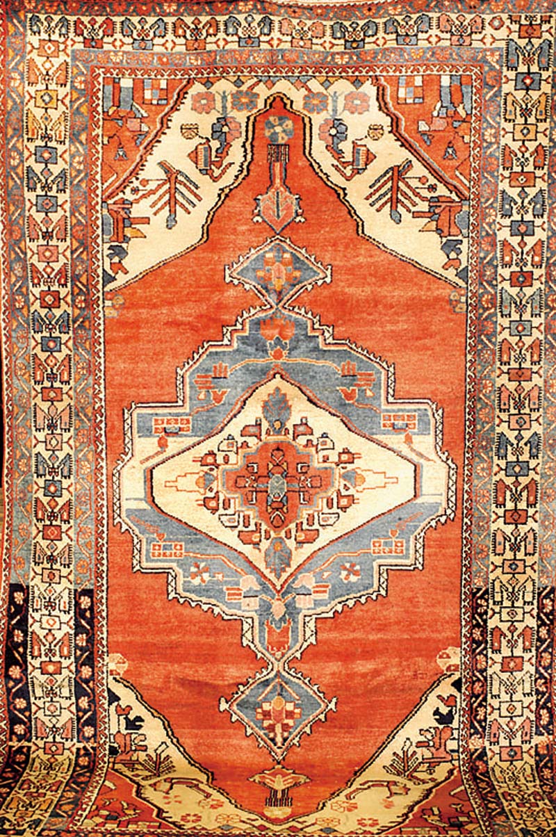 Armanibaft Alt, Persien, ca. 60 Jahre, Wolle auf Baumwolle, ca. 288 x 167 cm, SchÄtzwert: 1500.- EURO, EHZ: 2, altersbedingt in einen sehr guten ...