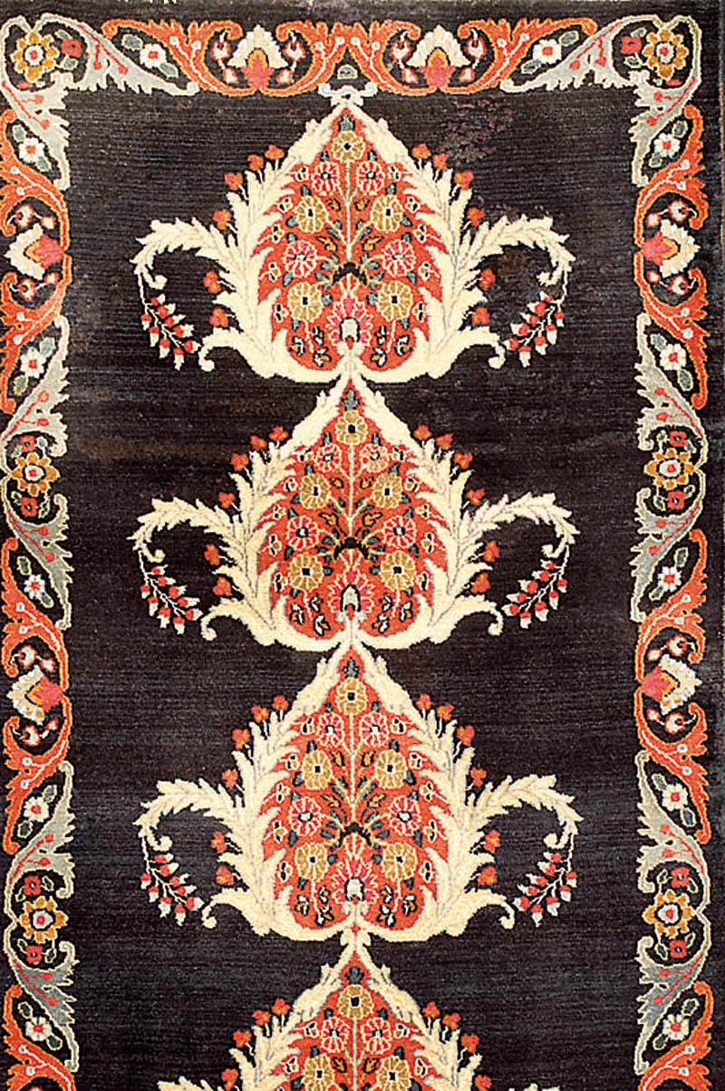 Kaschmar Alt, Persien, ca. 50 Jahre, Wolle auf Baumwolle, ca. 307 x 103 cm, SchÄtzwert: 1600.- EURO, EHZ: 3, seltenes Format, dekorati ver ...