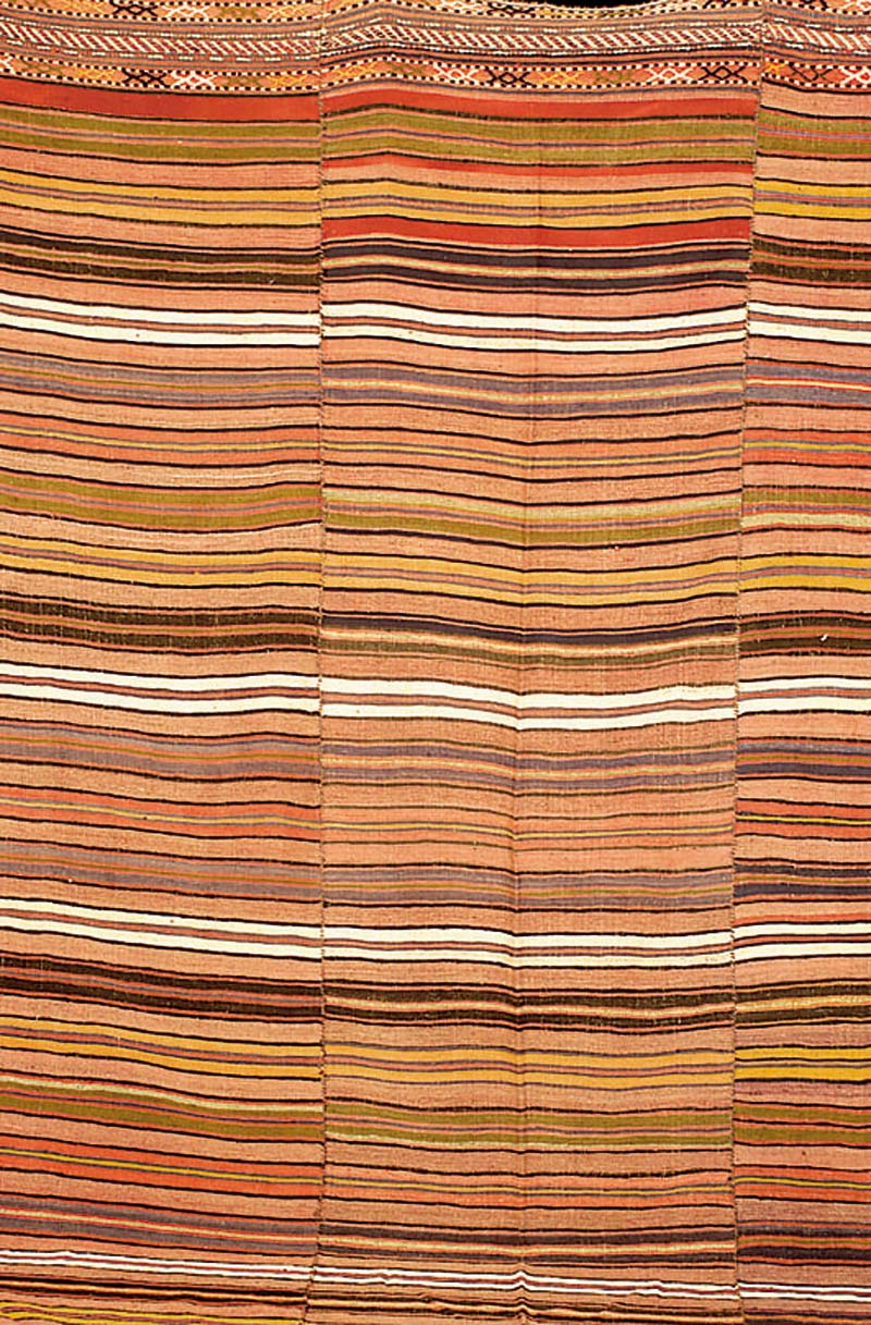 Kelim alt, Persien, um 1920, Wolle auf Wolle, ca. 280 x 218 cm, SchÄtzwert: 1500.- EURO, EHZ: 2, altersbedingt in einen perfekten ...
