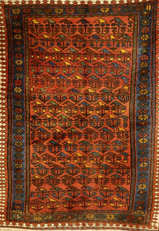 Chamseh, Persien, um 1930, Wolle auf Wolle, ca. 125 x 97 cm, SchÄtzwert: 1300.- EURO, EHZ: