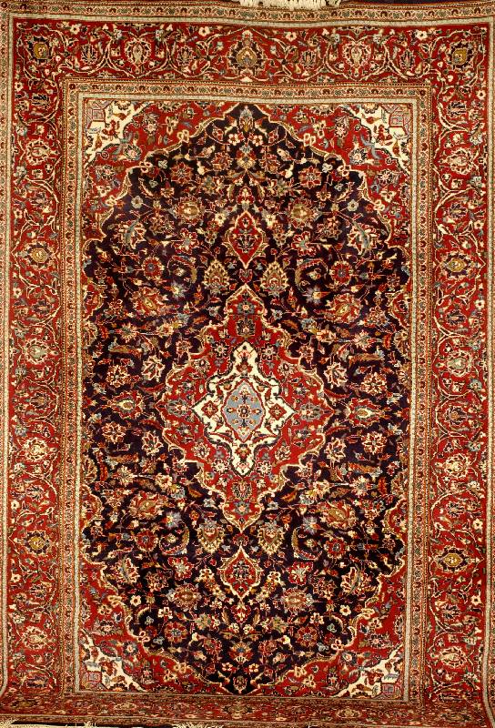 Keschan, Persien, ca. 40 Jahre, Wolle auf Baumwolle, ca. 310 x 198 cm, SchÄtzwert: 1400.- EURO, EHZ: 3 (insgesamt in einen guten ...
