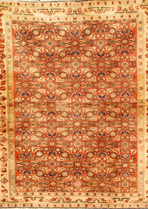 Bidjar Alt, Persien, um 1950, Wolle auf Baumwolle, ca. 140 x 115 cm, SchÄtzwert: 1900.- EURO, EHZ: 2, altersbedingt in einen pe rfekten ...