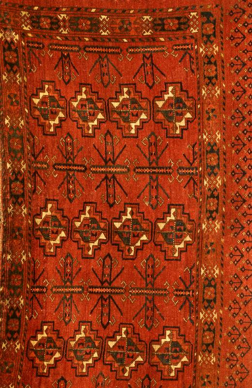 Ersari Antik, Turkmenistan, um 1900, Wolle auf Wolle, ca. 164 x 93 cm, SchÄtzwert: 1800.- EURO, EHZ: 3