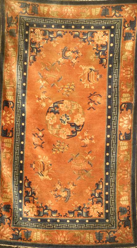 Peking Antik, China, um 1900, Wolle auf Baumwolle, ca. 208 x 123 cm, SchÄtzwert: 6000.- EURO, EHZ: 4