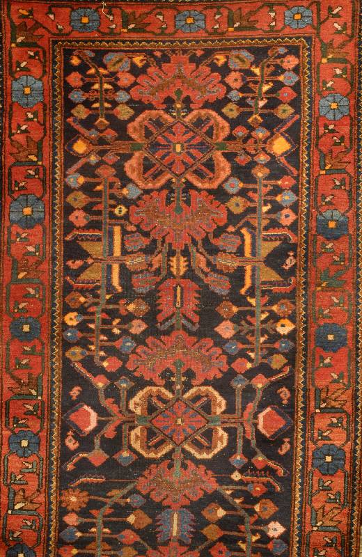 Shasavan alt, Persien, ca. 50 Jahre, Wolle auf Baumwolle, ca. 338 x 115 cm, SchÄtzwert: 1100.- EURO, EHZ: 3
