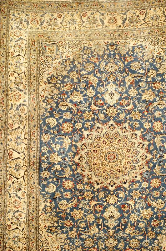 Nain, Persien, ca. 50 Jahre, Korkwolle mit Seide, ca. 319 x 239 cm, SchÄtzwert: 2900.- EURO, EHZ: 2