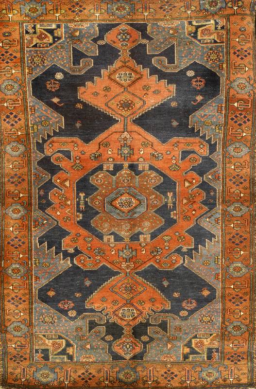 Shasavan, Persien, um 1940, Wolle auf Baumwolle, ca. 202 x 135 cm, SchÄtzwert: 950.- EURO, EHZ: 3
