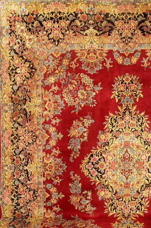 Kerman alt, Persien, um 1930, Wolle auf Baumwolle, ca. 400 x 297 cm, Schätzwert: 3900.- EURO, EHZ: 2, altersbedingt in einen se hr guten Zustand, ...